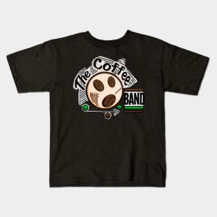 Coffee Band - Coffee Music Lovers Kids T-Shirt